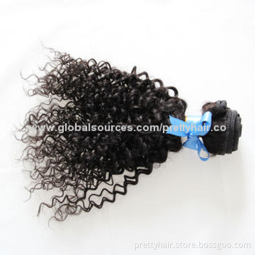 Peruvian kinky curl human hair